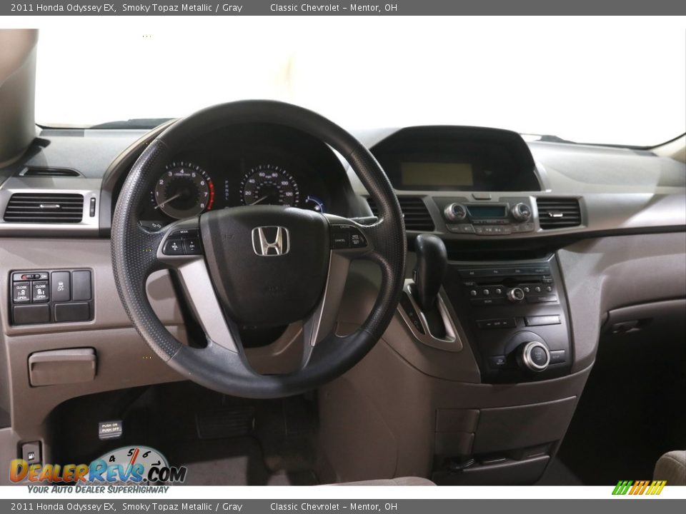 2011 Honda Odyssey EX Smoky Topaz Metallic / Gray Photo #6