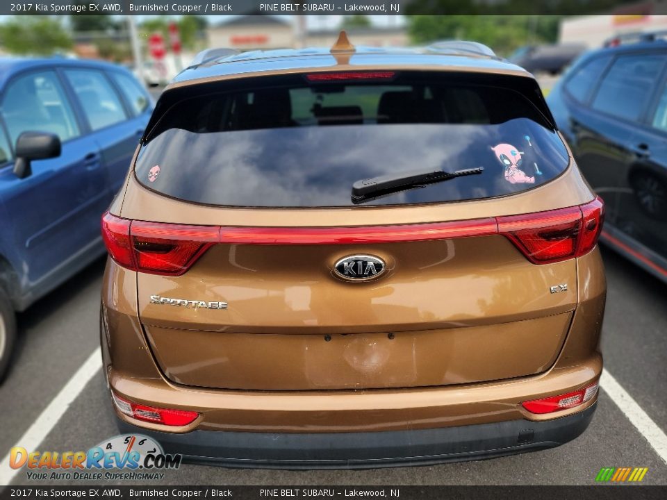 2017 Kia Sportage EX AWD Burnished Copper / Black Photo #6