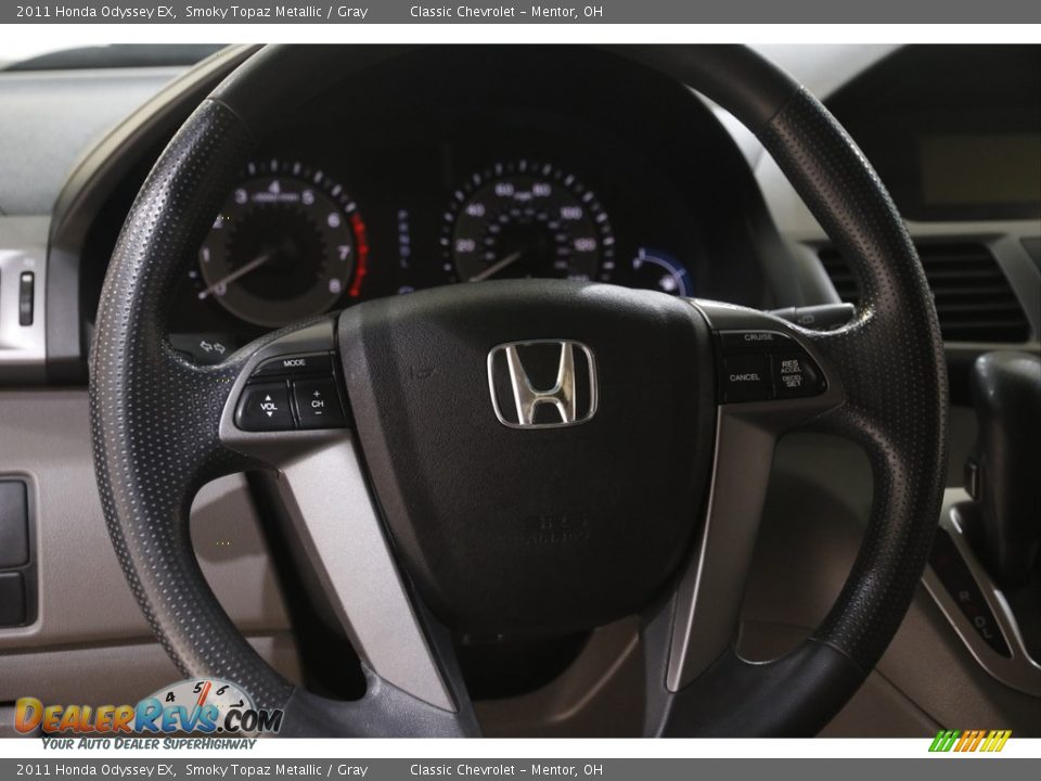 2011 Honda Odyssey EX Smoky Topaz Metallic / Gray Photo #7