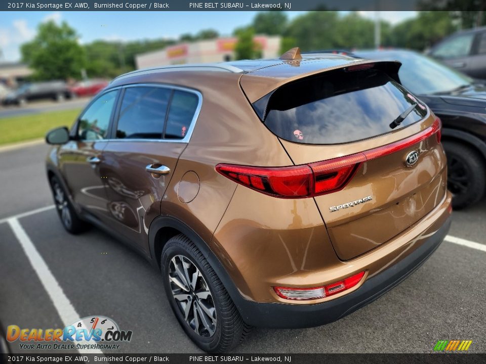 2017 Kia Sportage EX AWD Burnished Copper / Black Photo #7