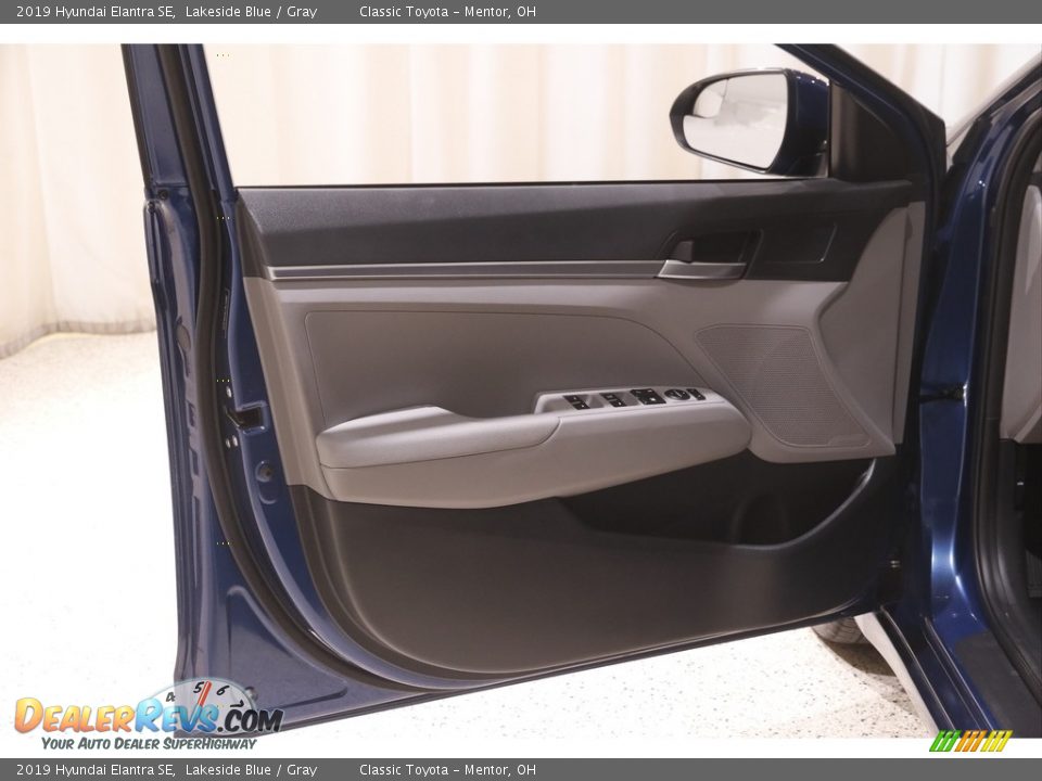 2019 Hyundai Elantra SE Lakeside Blue / Gray Photo #4