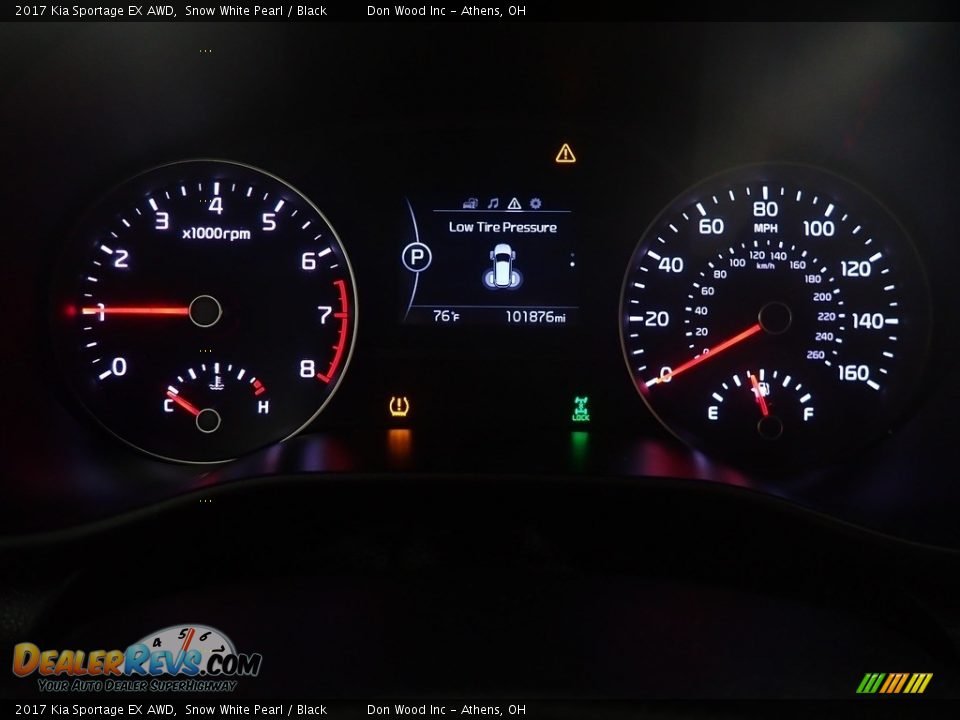 2017 Kia Sportage EX AWD Snow White Pearl / Black Photo #30