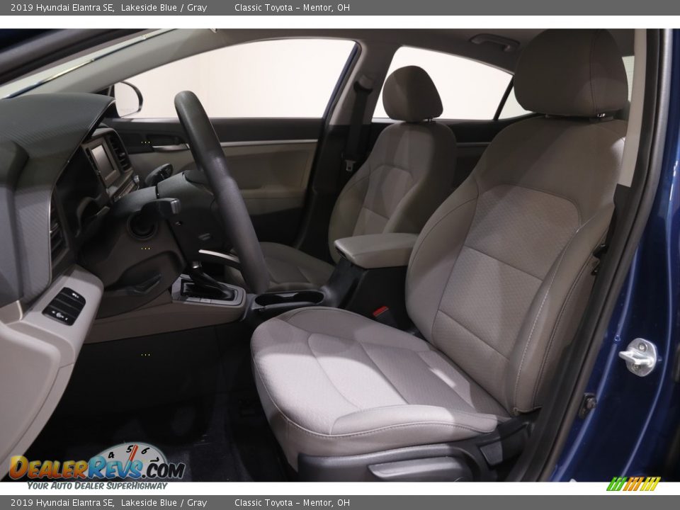 2019 Hyundai Elantra SE Lakeside Blue / Gray Photo #5
