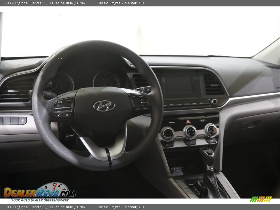 2019 Hyundai Elantra SE Lakeside Blue / Gray Photo #6