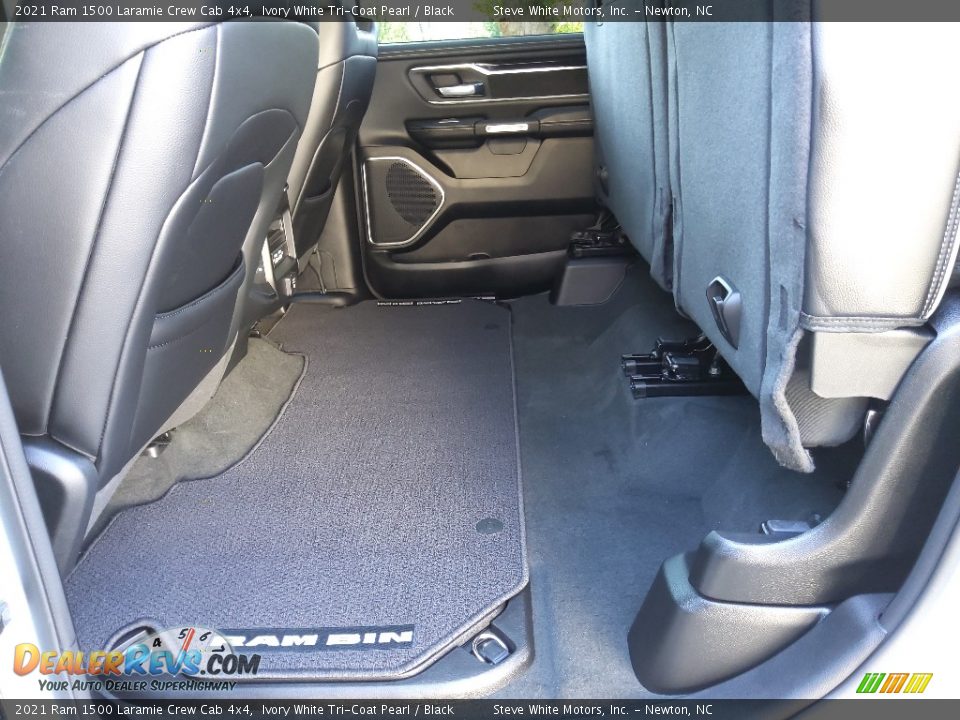 2021 Ram 1500 Laramie Crew Cab 4x4 Ivory White Tri-Coat Pearl / Black Photo #20