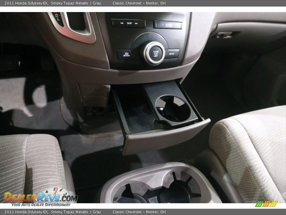 2011 Honda Odyssey EX Smoky Topaz Metallic / Gray Photo #12