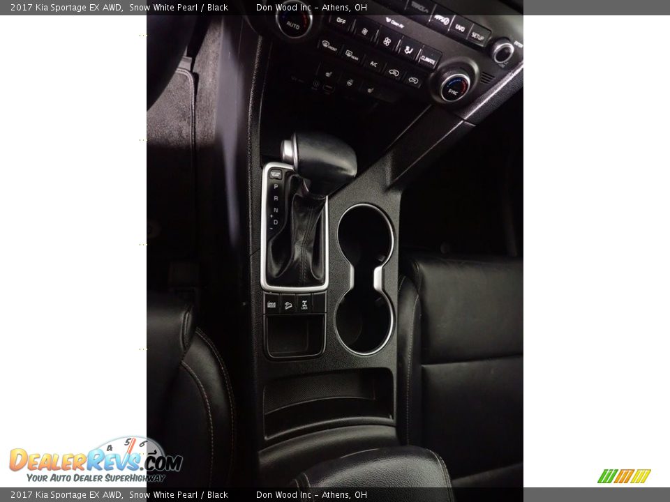 2017 Kia Sportage EX AWD Snow White Pearl / Black Photo #34
