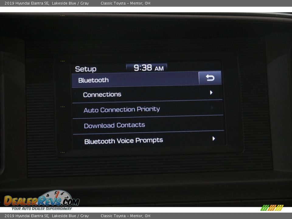 2019 Hyundai Elantra SE Lakeside Blue / Gray Photo #10
