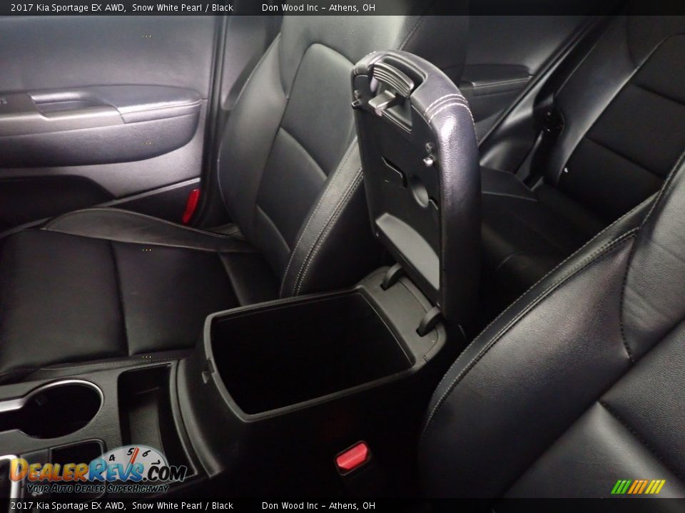 2017 Kia Sportage EX AWD Snow White Pearl / Black Photo #35