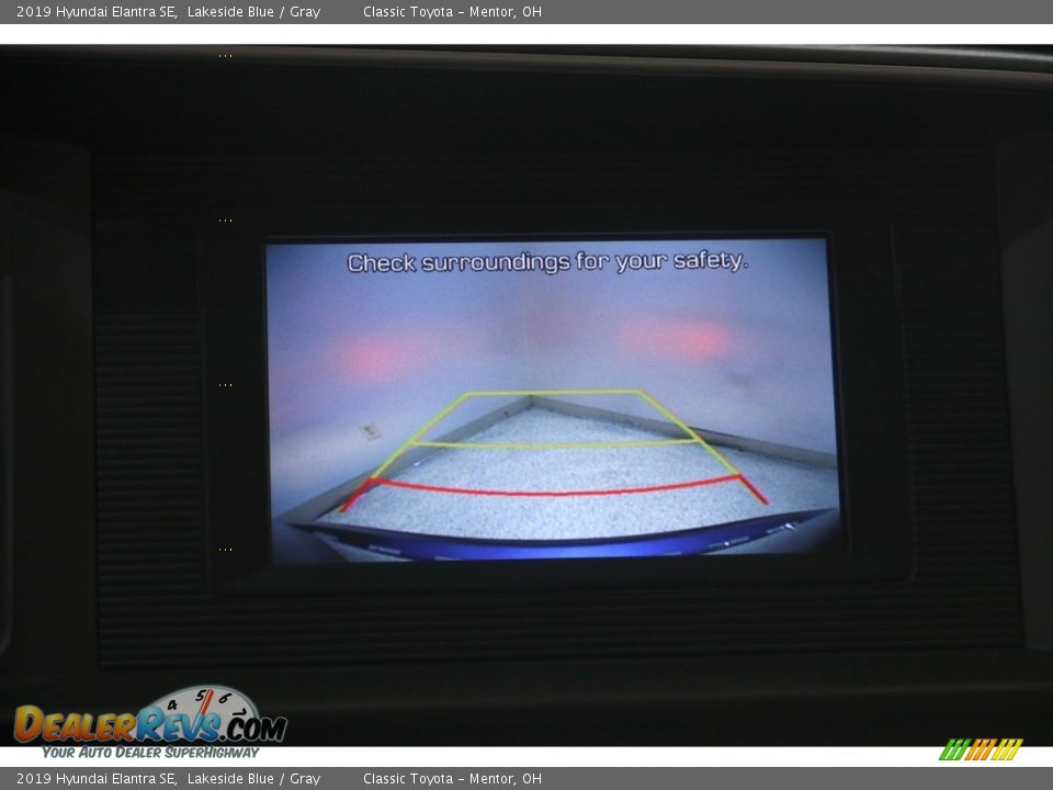 2019 Hyundai Elantra SE Lakeside Blue / Gray Photo #11
