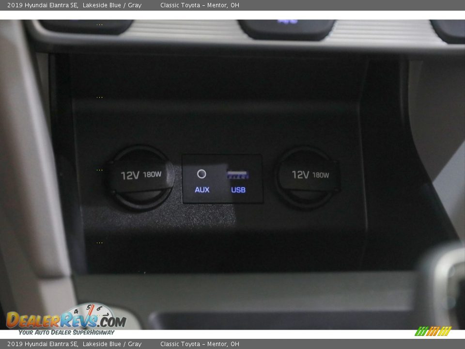 2019 Hyundai Elantra SE Lakeside Blue / Gray Photo #12