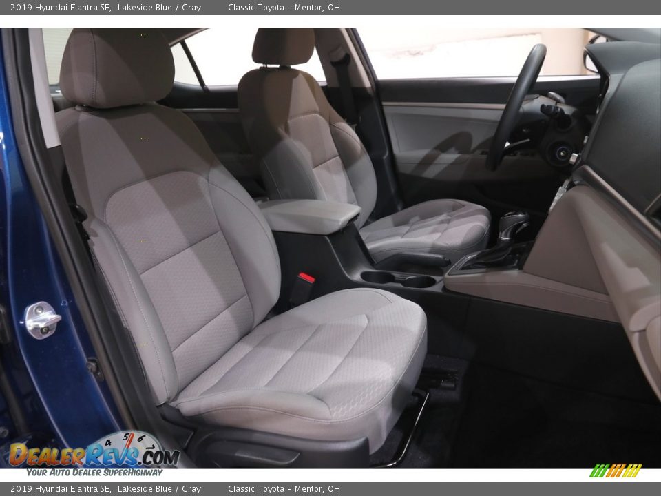 2019 Hyundai Elantra SE Lakeside Blue / Gray Photo #14