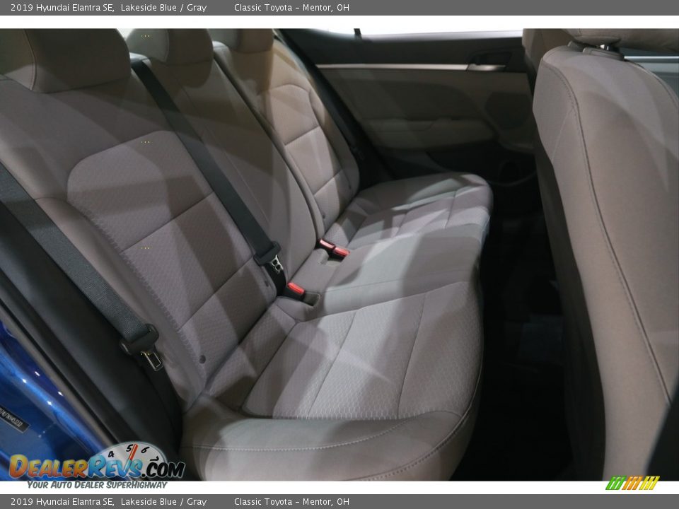 2019 Hyundai Elantra SE Lakeside Blue / Gray Photo #15