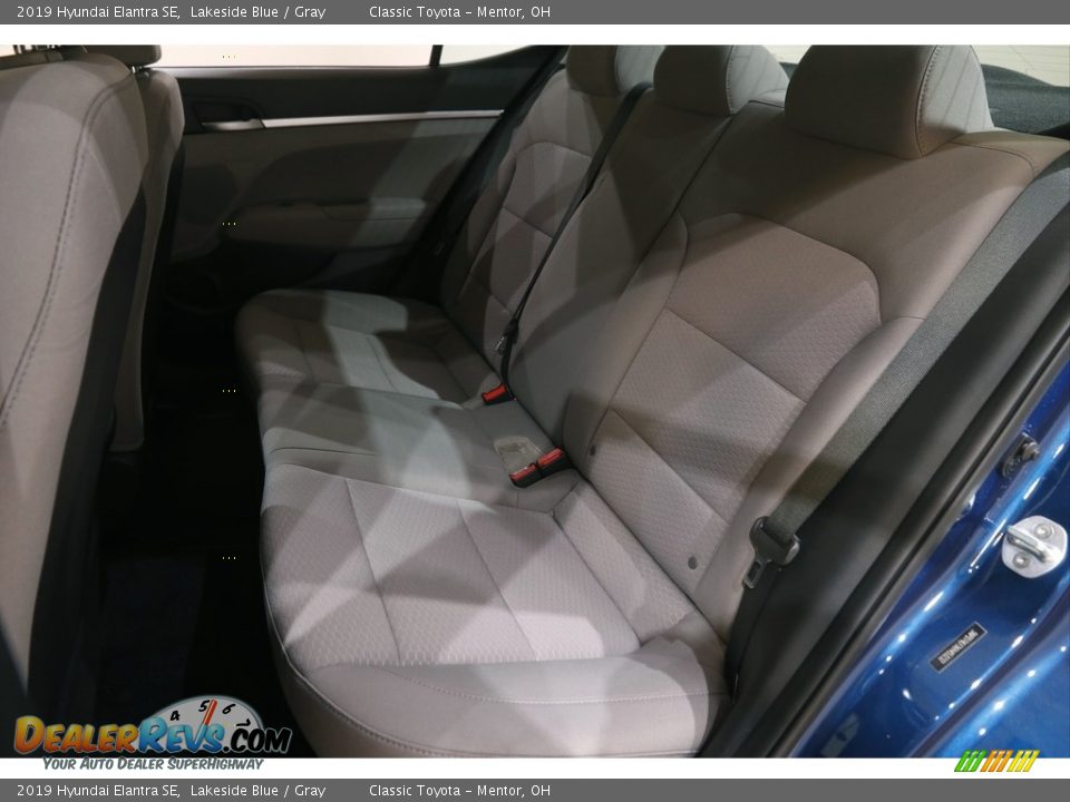 2019 Hyundai Elantra SE Lakeside Blue / Gray Photo #16
