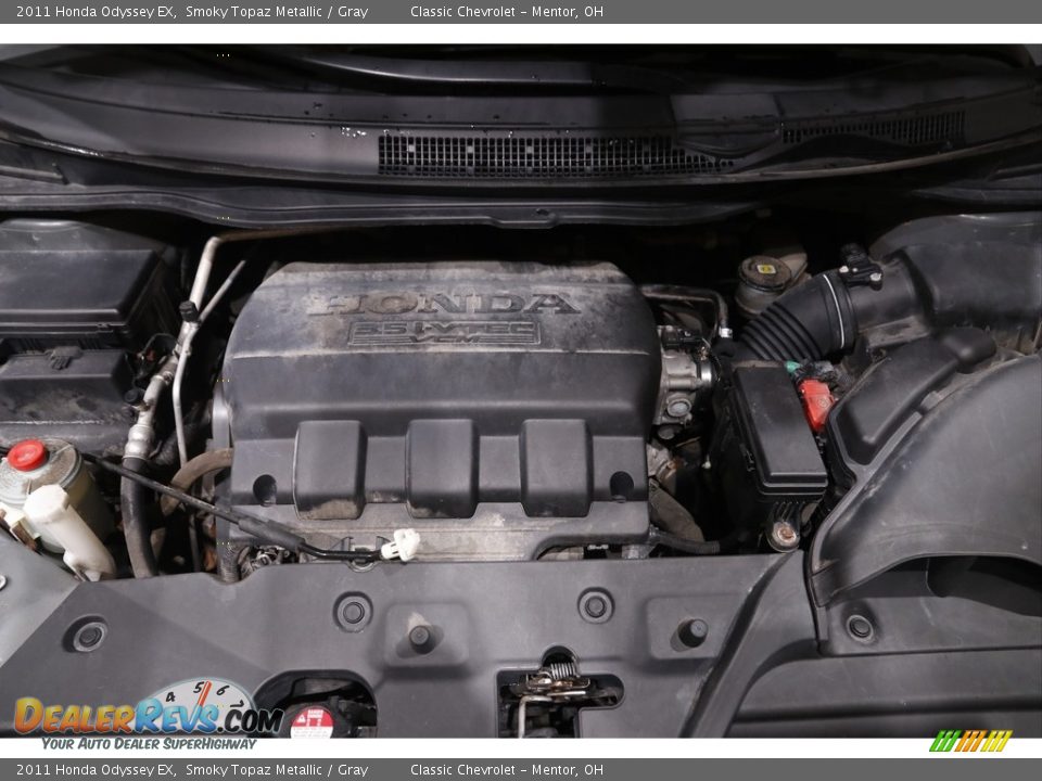 2011 Honda Odyssey EX Smoky Topaz Metallic / Gray Photo #21