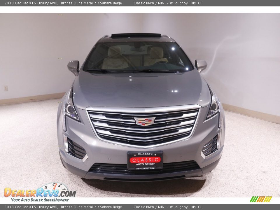 2018 Cadillac XT5 Luxury AWD Bronze Dune Metallic / Sahara Beige Photo #2