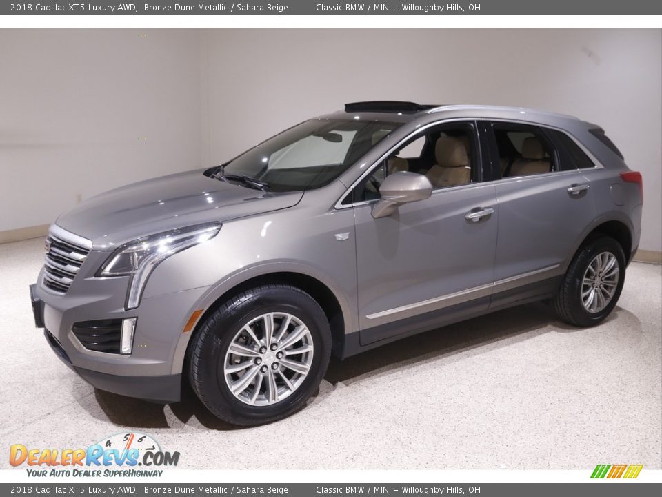 2018 Cadillac XT5 Luxury AWD Bronze Dune Metallic / Sahara Beige Photo #3