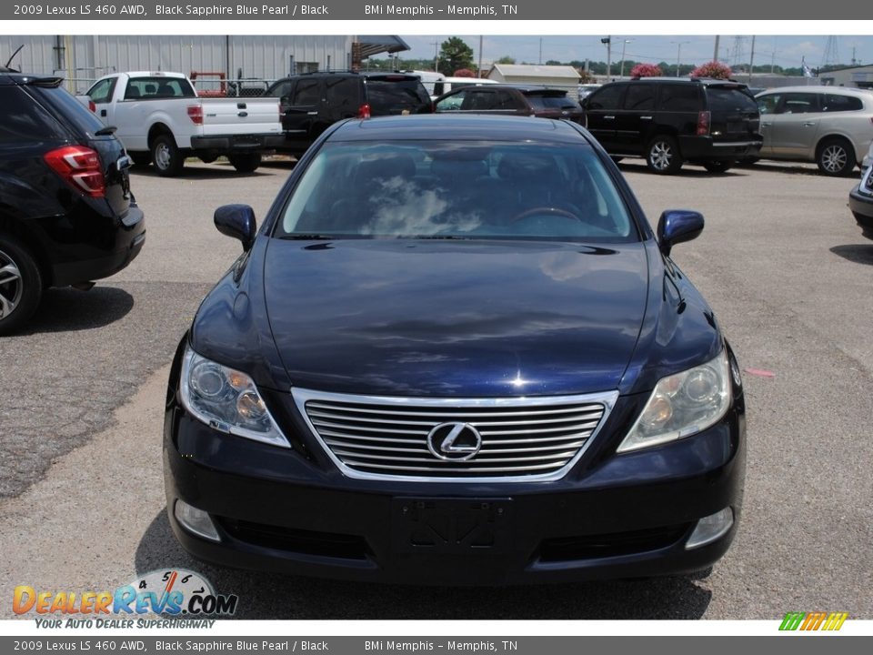 2009 Lexus LS 460 AWD Black Sapphire Blue Pearl / Black Photo #8