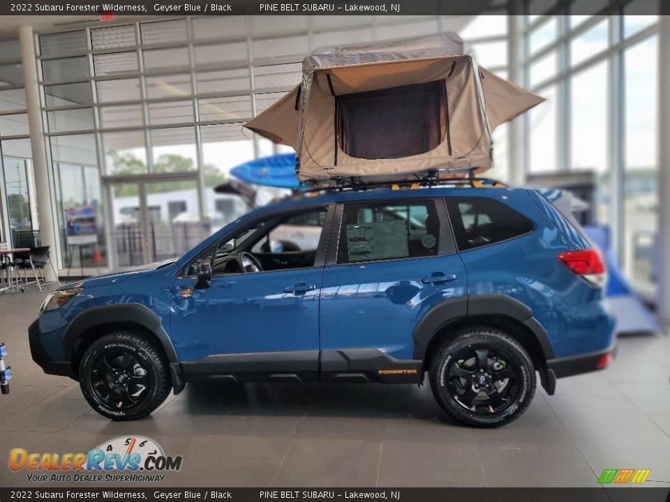 Geyser Blue 2022 Subaru Forester Wilderness Photo #9