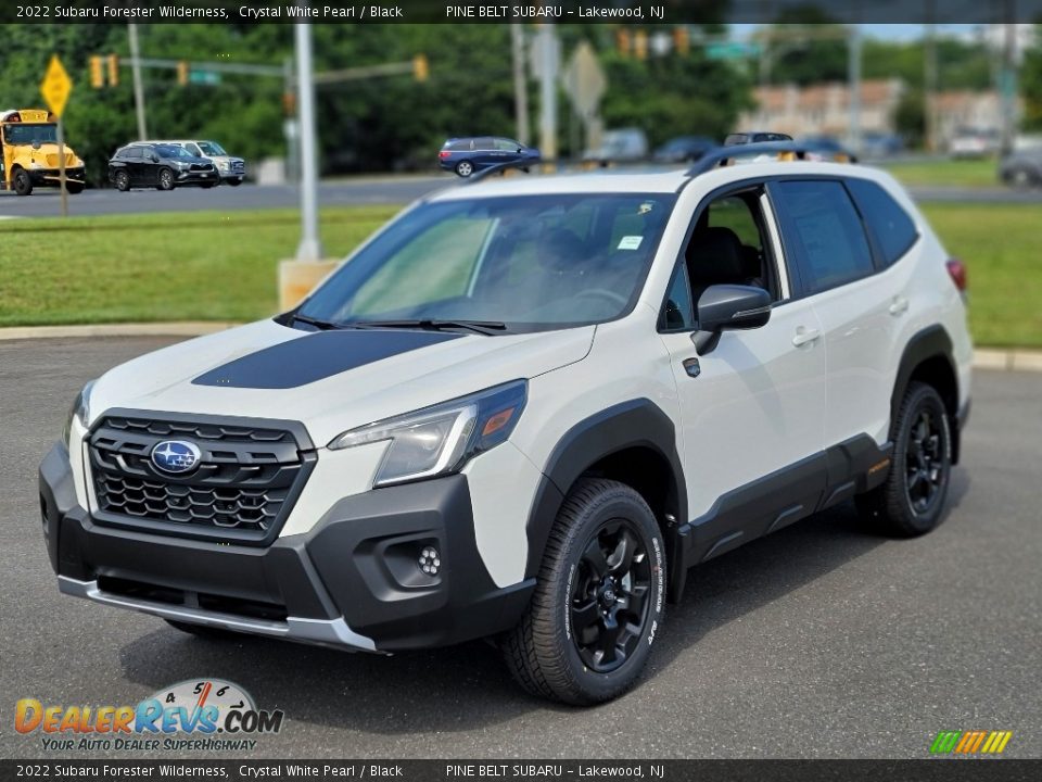 2022 Subaru Forester Wilderness Crystal White Pearl / Black Photo #1