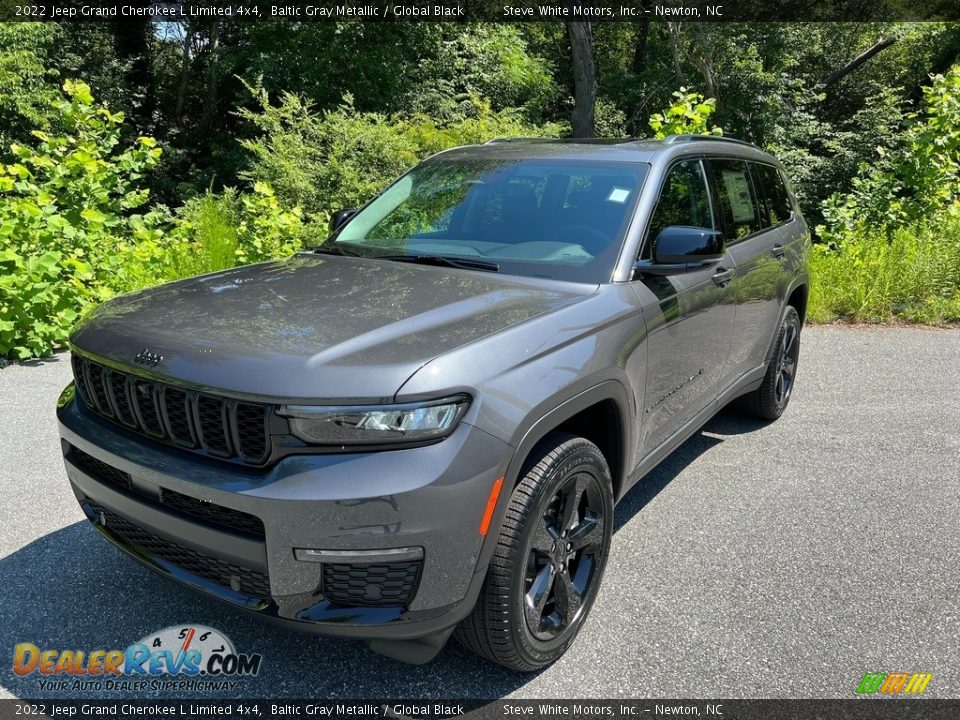 2022 Jeep Grand Cherokee L Limited 4x4 Baltic Gray Metallic / Global Black Photo #2