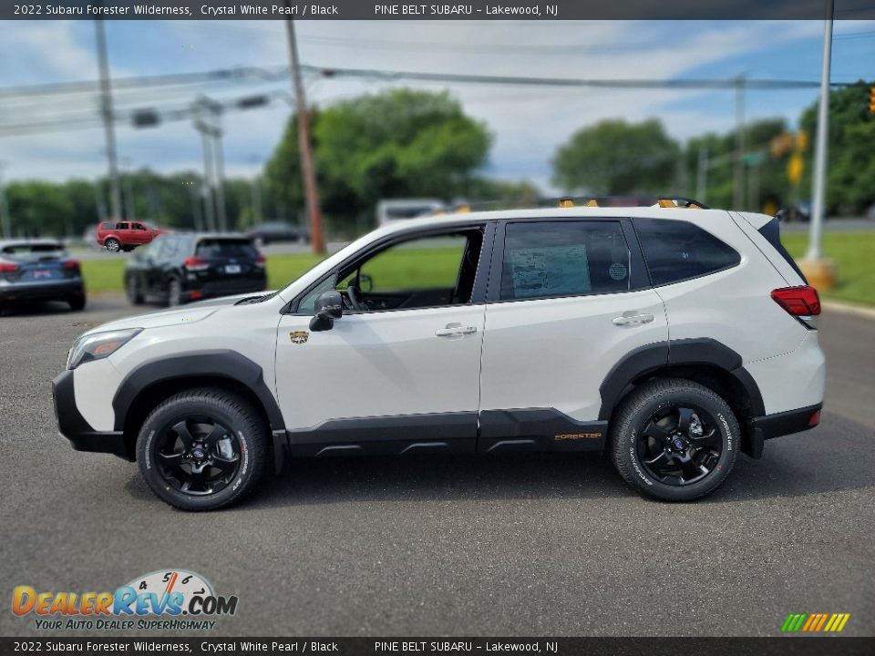 2022 Subaru Forester Wilderness Crystal White Pearl / Black Photo #3