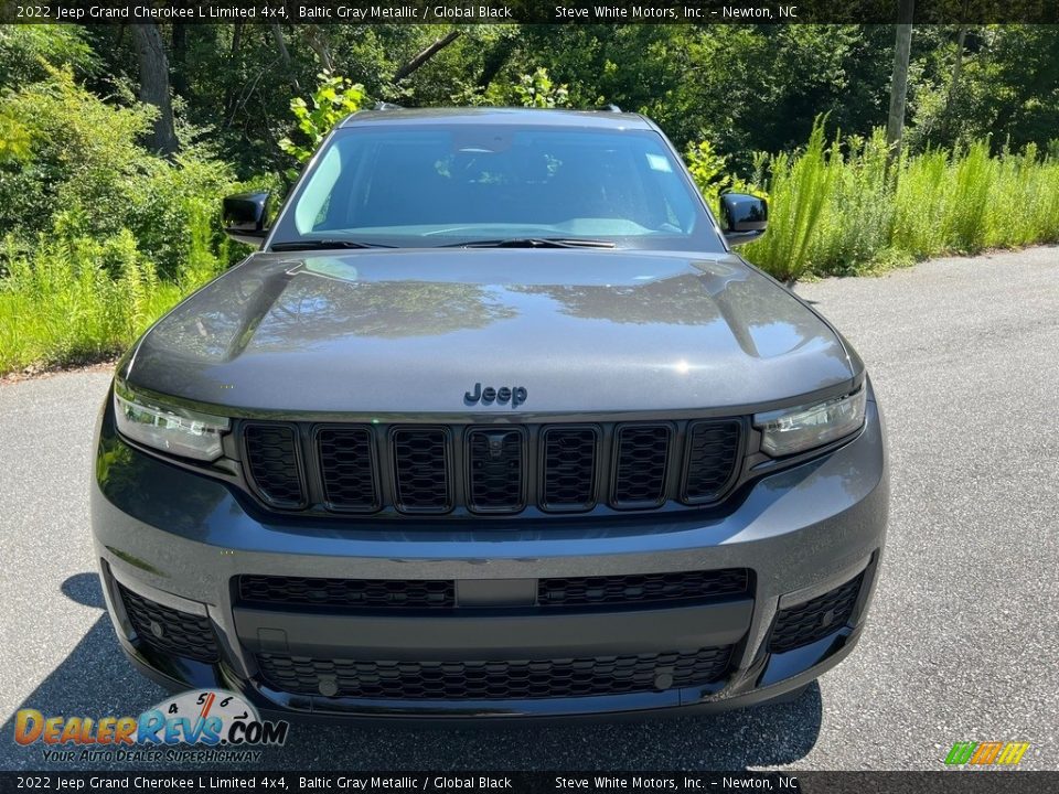 2022 Jeep Grand Cherokee L Limited 4x4 Baltic Gray Metallic / Global Black Photo #3