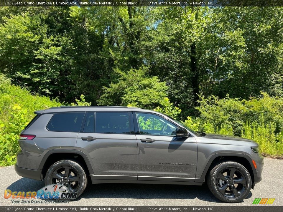 2022 Jeep Grand Cherokee L Limited 4x4 Baltic Gray Metallic / Global Black Photo #5