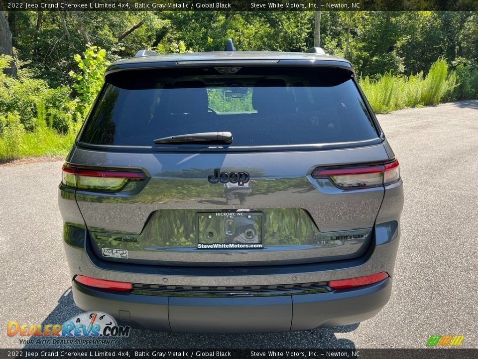 2022 Jeep Grand Cherokee L Limited 4x4 Baltic Gray Metallic / Global Black Photo #7