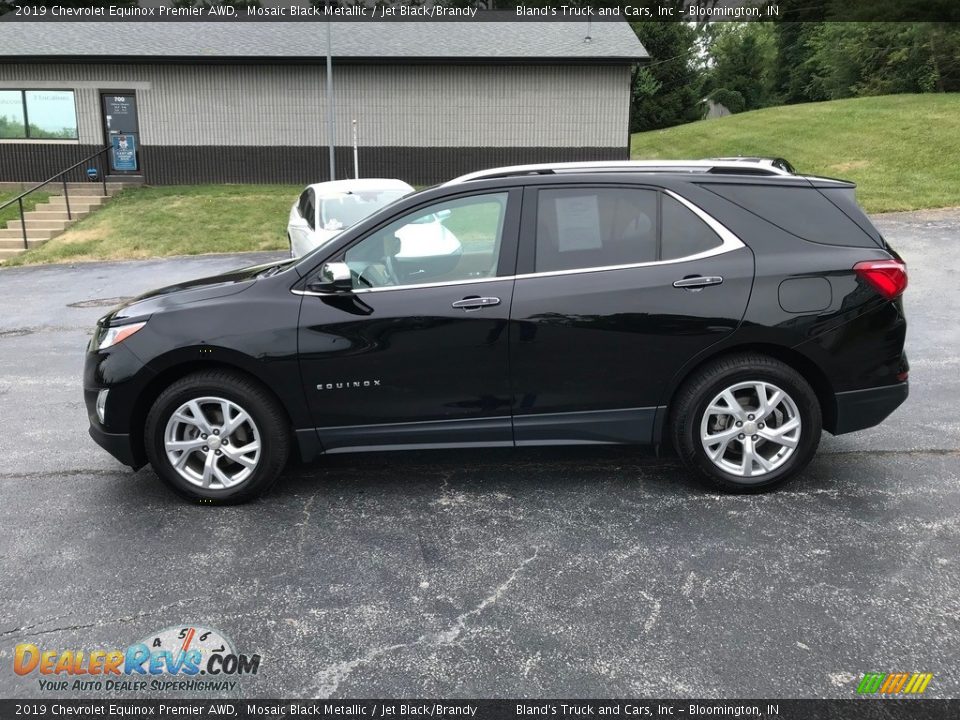 2019 Chevrolet Equinox Premier AWD Mosaic Black Metallic / Jet Black/Brandy Photo #1