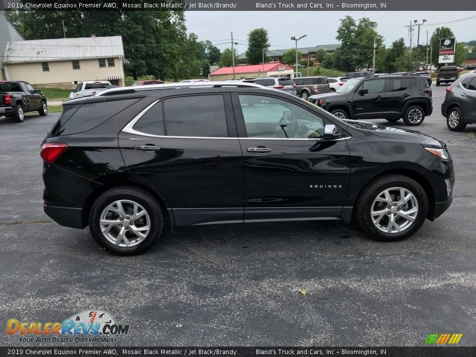 2019 Chevrolet Equinox Premier AWD Mosaic Black Metallic / Jet Black/Brandy Photo #5