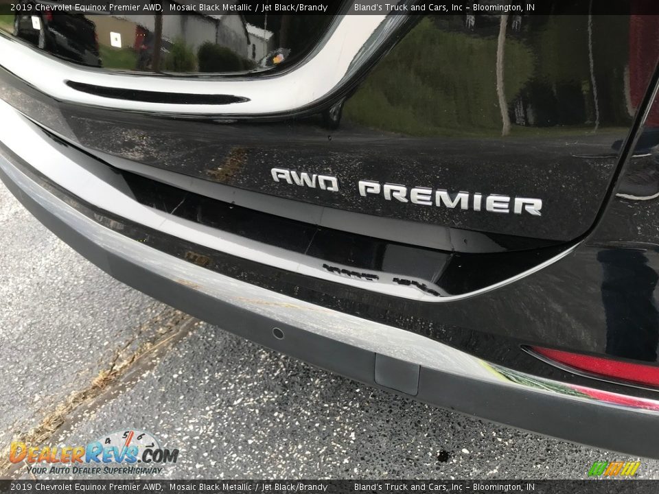 2019 Chevrolet Equinox Premier AWD Mosaic Black Metallic / Jet Black/Brandy Photo #7