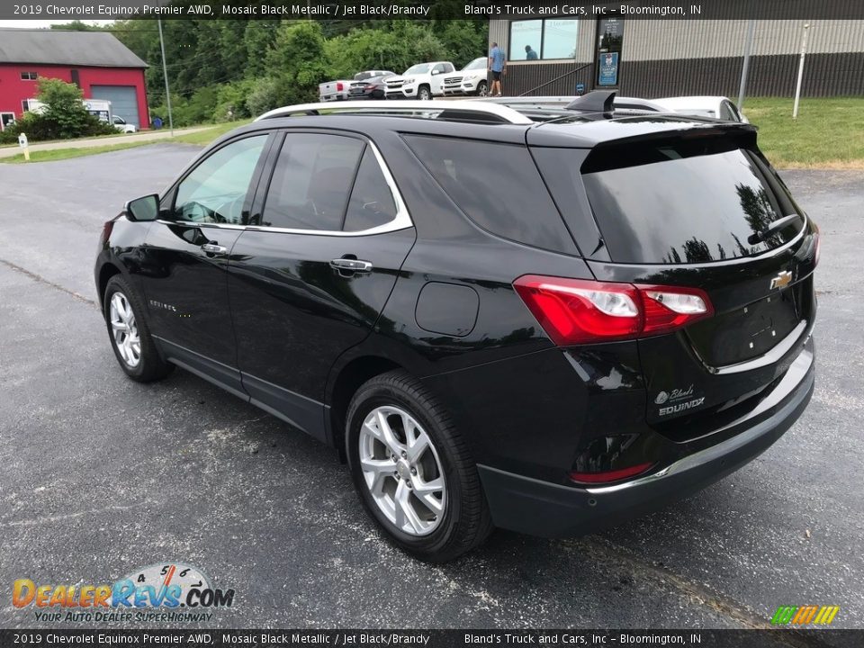 2019 Chevrolet Equinox Premier AWD Mosaic Black Metallic / Jet Black/Brandy Photo #10