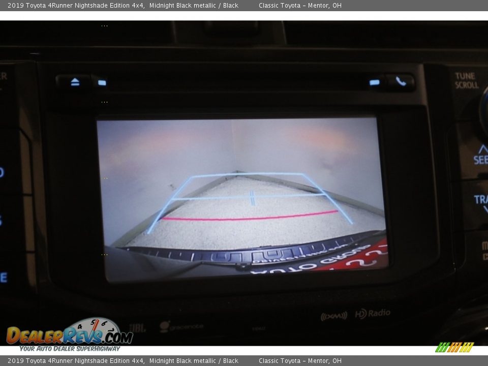 2019 Toyota 4Runner Nightshade Edition 4x4 Midnight Black metallic / Black Photo #14