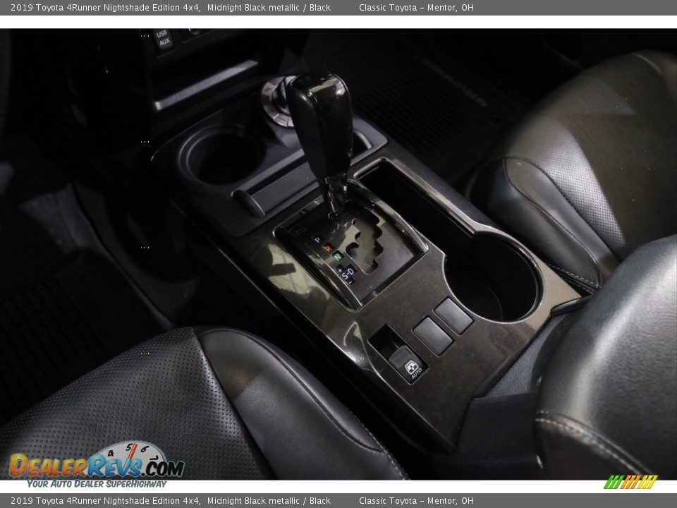 2019 Toyota 4Runner Nightshade Edition 4x4 Midnight Black metallic / Black Photo #16