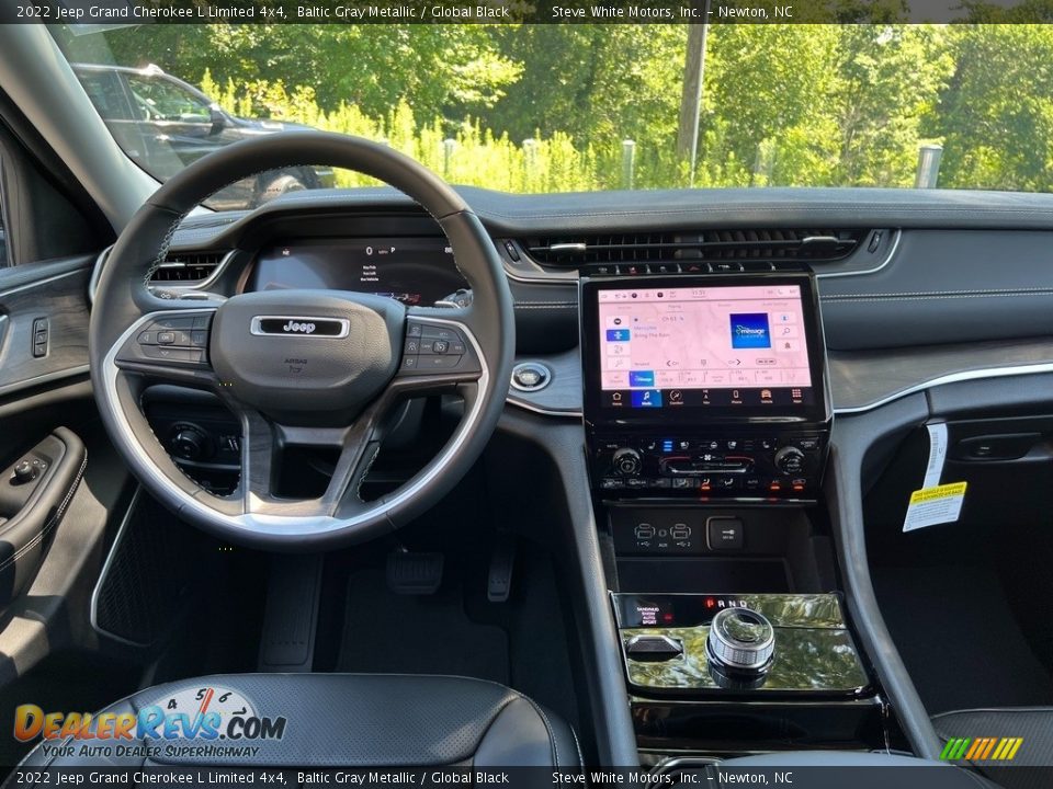 2022 Jeep Grand Cherokee L Limited 4x4 Baltic Gray Metallic / Global Black Photo #20