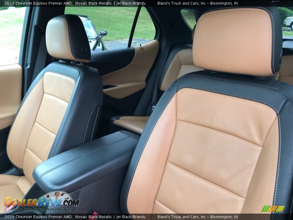 2019 Chevrolet Equinox Premier AWD Mosaic Black Metallic / Jet Black/Brandy Photo #15