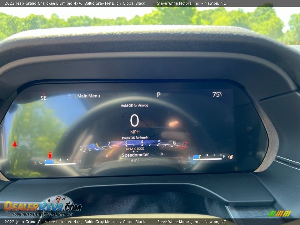 2022 Jeep Grand Cherokee L Limited 4x4 Baltic Gray Metallic / Global Black Photo #23