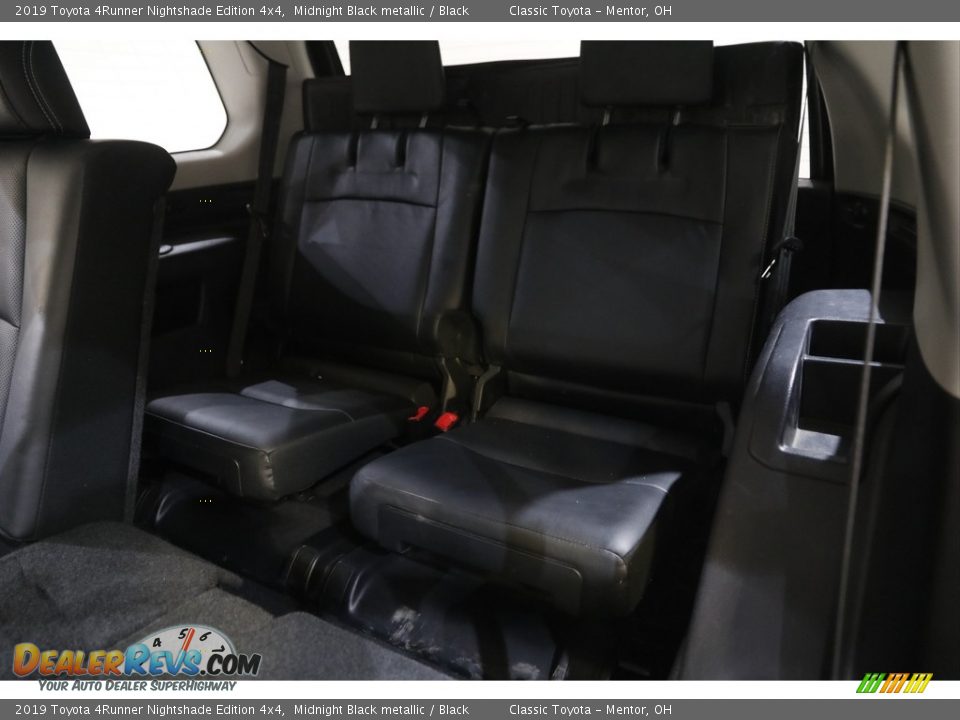 2019 Toyota 4Runner Nightshade Edition 4x4 Midnight Black metallic / Black Photo #21