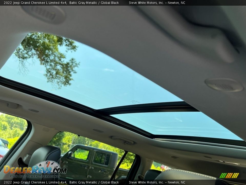 2022 Jeep Grand Cherokee L Limited 4x4 Baltic Gray Metallic / Global Black Photo #35