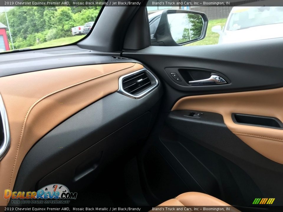 2019 Chevrolet Equinox Premier AWD Mosaic Black Metallic / Jet Black/Brandy Photo #35