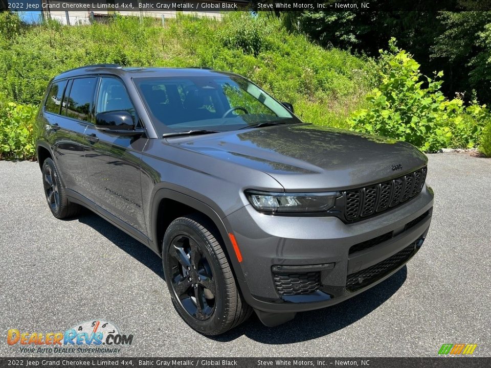 2022 Jeep Grand Cherokee L Limited 4x4 Baltic Gray Metallic / Global Black Photo #4