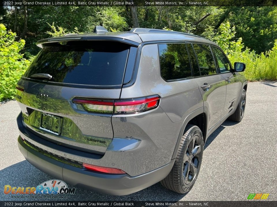 2022 Jeep Grand Cherokee L Limited 4x4 Baltic Gray Metallic / Global Black Photo #6