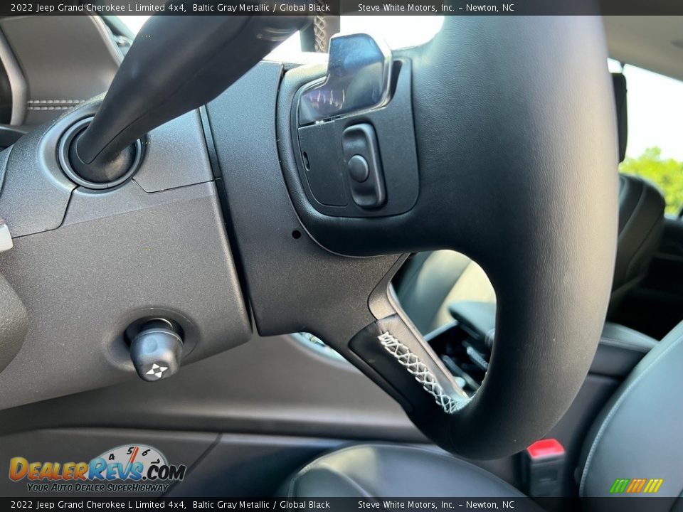 2022 Jeep Grand Cherokee L Limited 4x4 Baltic Gray Metallic / Global Black Photo #12