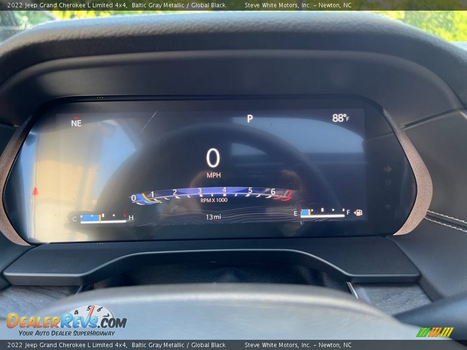 2022 Jeep Grand Cherokee L Limited 4x4 Baltic Gray Metallic / Global Black Photo #23