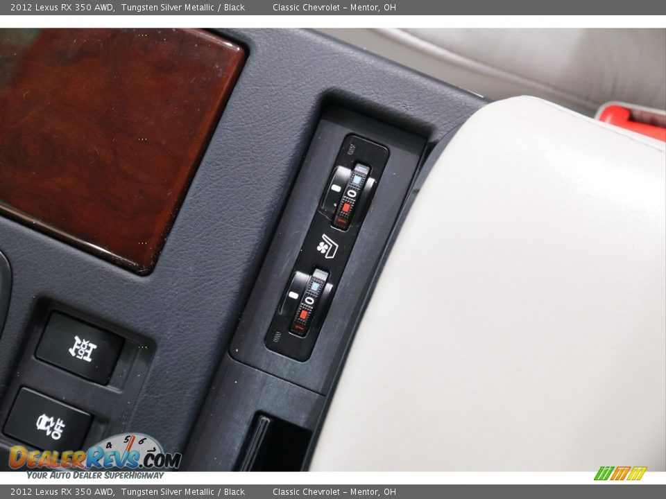 2012 Lexus RX 350 AWD Tungsten Silver Metallic / Black Photo #13