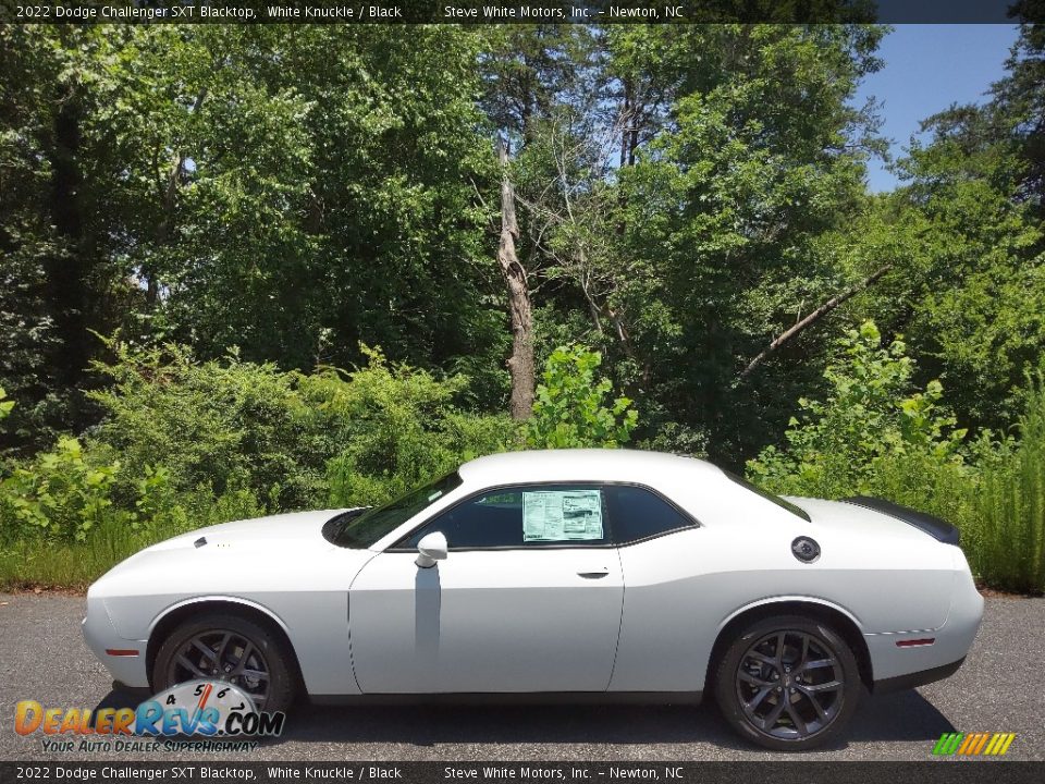 2022 Dodge Challenger SXT Blacktop White Knuckle / Black Photo #1