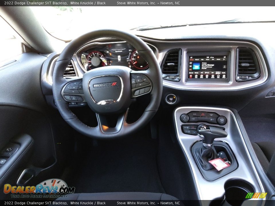 2022 Dodge Challenger SXT Blacktop White Knuckle / Black Photo #16