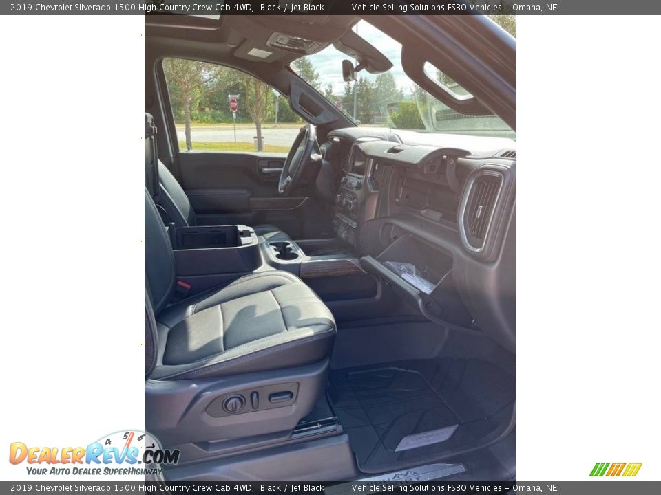 2019 Chevrolet Silverado 1500 High Country Crew Cab 4WD Black / Jet Black Photo #4
