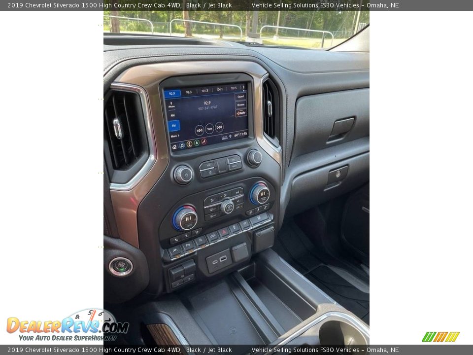 2019 Chevrolet Silverado 1500 High Country Crew Cab 4WD Black / Jet Black Photo #5